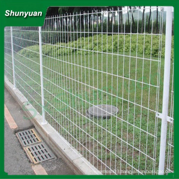 2015 hot sale Double edge fence/galvanized double edge fence/pvc coated double edge fence